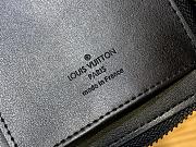 Kitlife Louis Vuitton Pocket Organiser Zippy brown - 7.5 x 11.1 x 1 cm - 2