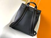 Kitlife Louis Vuitton Flap Backpack Black - 33 x 12 x 38 cm - 3
