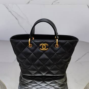 Kitlife Chanel23B Black  bag vintage - 27 x 20 x 10 cm