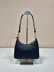 Kitlife Re-Nylon and brushed leather mini-bag Black - 22 x 19.5 x 6 cm - 5