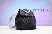 Kitlife Chanel Black Backpack - 26 x 24 x 14 cm - 1