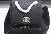 Kitlife Chanel Black Backpack - 26 x 24 x 14 cm - 3