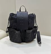 Kitlife Fendi Backpack Black - 31.5 x 16 x 36 cm - 1