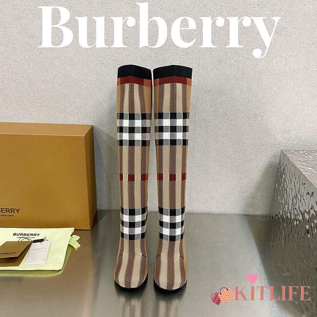 Kitlife Burberry Boots Hight - 007 - 1
