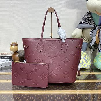 Kitlife Louis Vuitton Neverfull Red bag - 32 x 29 x 17 cm