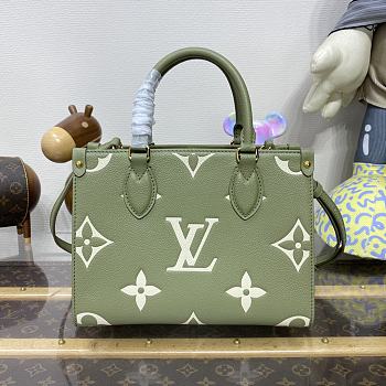 Kitlife Louis Vuitton OnTheGo Green bag - 25 x 19 x 11.5 cm