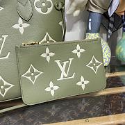 Kitlife Louis Vuitton Neverfull Green bag - 32 x 29 x 17 cm - 6