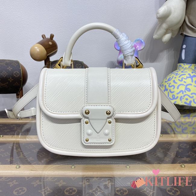 Kitlife Louis Vuitton Hide and Seek bag White - 21 x 15 x 8 cm - 1