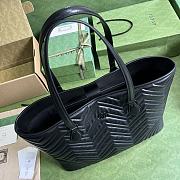 kitlife GUCCI Large GG Marmont Tote Bag Black - 38.5 x 29 x 14 cm - 3
