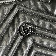 kitlife GUCCI Large GG Marmont Tote Bag Black - 38.5 x 29 x 14 cm - 2