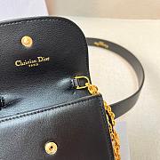 DIOR BOBBY BELT WITH REMOVABLE POUCH BLACK  - 5