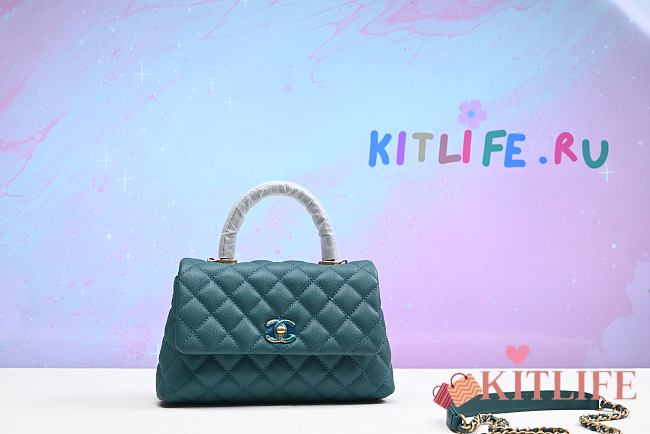 Kitlife Chanel Coco Blue Bag - 25 cm - 1