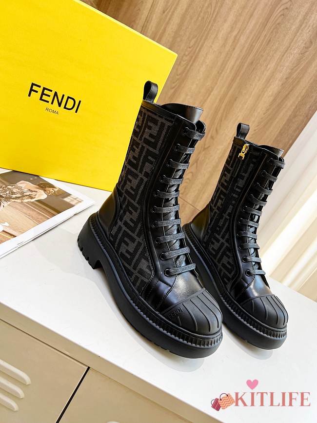 Kitlife Fendi Boots Black - 001 - 1