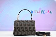 kitlife Fendi Zucca bag Brown - 21 cm - 2