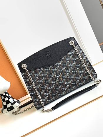 kitlife Goyard Rouette Structuré PM Bag Black - 20 x 15 x 6.5 cm