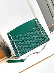 kitlife Goyard Rouette Structuré PM Bag Green - 20 x 15 x 6.5 cm - 6