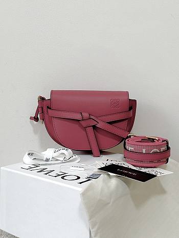 Kitlife Loewe mini gate Pink Bag - 21×13×9.5 cm