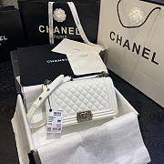 Kitlife Chanel Boy White bag - 25 cm - 1