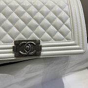 Kitlife Chanel Boy White bag - 25 cm - 3