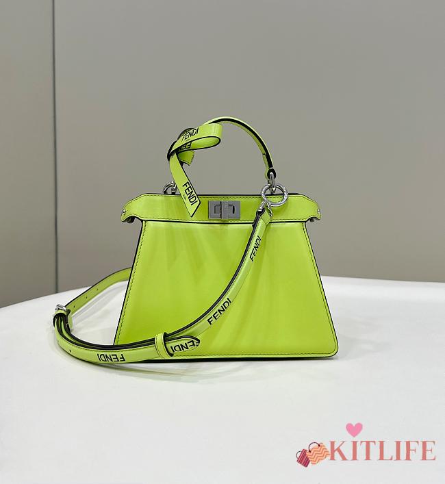 Kitlife Fendi by Marc jacobs peekaboo Green - 20x11x15 cm - 1