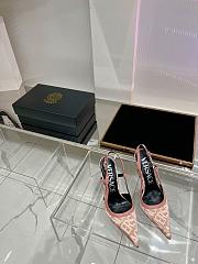 Kiltife Versace Allover Slingback Pumps  10.5cm - 000 - 4