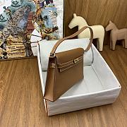 Kitlife Hermes kelly Elan Brown Bag - 27 cm - 2