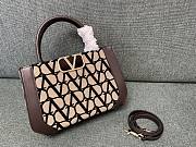 kitlife Valentino Garavani VLogo Signature handbag brown- 35x22x16 cm - 1