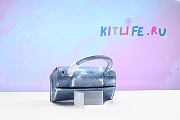 Kitlife BALENCIAGA Hourglass XS Handbag in Denim Printed in Blue - 23 x 15 x 10 cm - 5