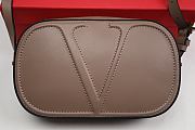 Valentino Garavani VLOGO Leather Camera Bag Rose Cannelle – 2500# – 25x15.5x6cm - 2