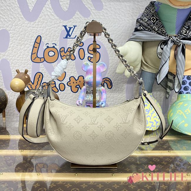 Kitlife Louis Vuitton the  Mahina Baia MM bag Galet Gray  - 26  x 17  x 7.5 cm - 1