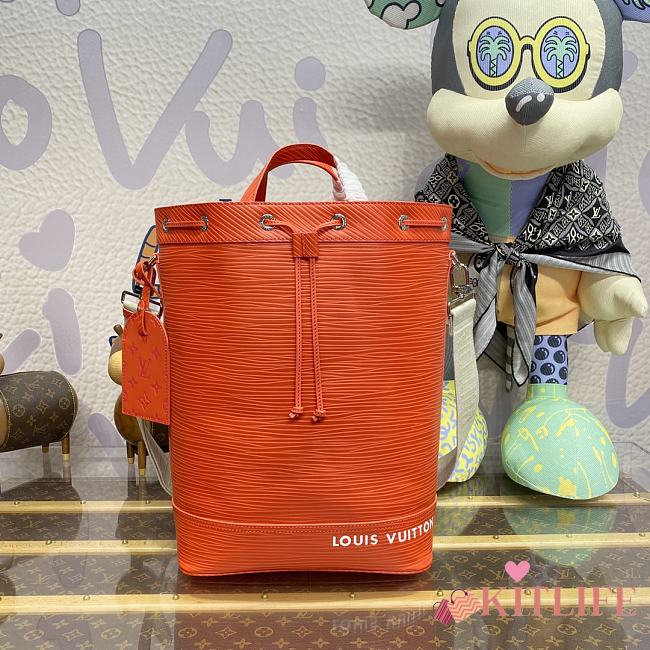 Kitlife Louis Vuitton Maxi Noé Sling Orange Bag - 34 x 48 x 18 cm - 1
