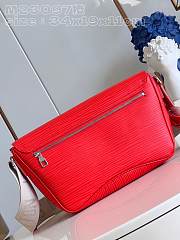Kitlife Louis Vuitton Montsouris Epi Red Bag - 34 x 19 x 11 cm - 5