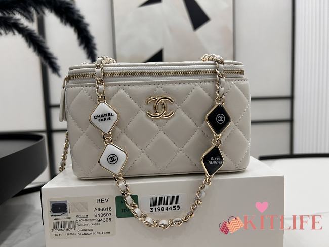 kitlife Chanel 23b White Bag - 17 cm - 1