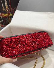 Kitlife Dolce & Gabbana 3.5 sequin-embellished shoulder bag - 001 - 25 x 8 x 15 cm - 4