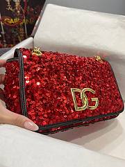 Kitlife Dolce & Gabbana 3.5 sequin-embellished shoulder bag - 001 - 25 x 8 x 15 cm - 3