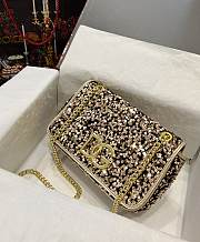 Kitlife Dolce & Gabbana 3.5 sequin-embellished shoulder bag - 002 - 25 x 8 x 15 cm - 5