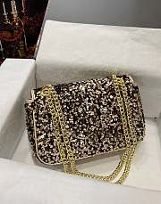 Kitlife Dolce & Gabbana 3.5 sequin-embellished shoulder bag - 002 - 25 x 8 x 15 cm - 2