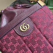 KITLIFE GUCCI MINI CANVAS SHOULDER BAG RED 752583- 18 X 16 X 5 CM - 3