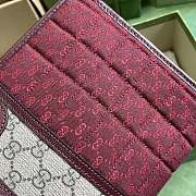 KITLIFE MINI GUCCI CANVAS POUCH RED BAG - 26 X 20 X 6 CM - 5