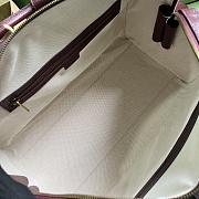 KITLIFE MINI GG CANVAS SMALL DUFFLE BAG RED - 44 x 28.5 x 24.5 cm - 3