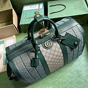 KITLIFE MINI GUCCI CANVAS SMALL DUFFLE BAG GREEN - 44 x 28.5 x 24.5 cm - 5