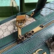 KITLIFE MINI GUCCI CANVAS SMALL DUFFLE BAG GREEN - 44 x 28.5 x 24.5 cm - 2