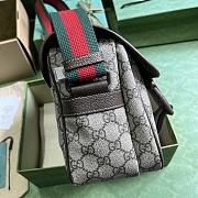 Kitlife Gucci Supreme canvas bag - 27 x 20 x 10 cm - 4