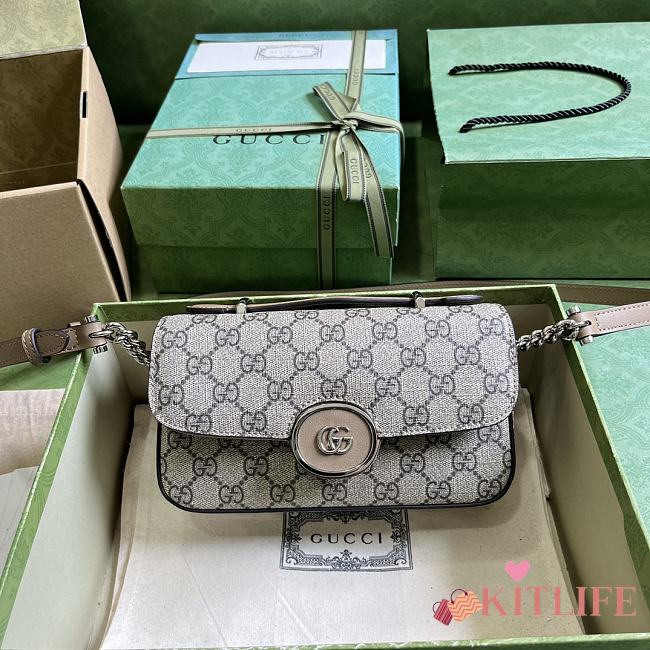 KITLIFE PETITE GUCCI SMALL SHOULDER BAG - 21 X 10 X 5 CM - 1