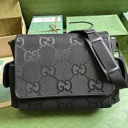 KITLIFE JUMBO GUCCI BABY CHANGING BAG BLACK - 44 X 28 X 14 CM - 1