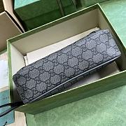 GUCCI GG supreme fabric Ophidia small pouch - 14.5 x 23.5 x 6.5 cm - 3
