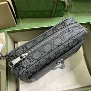 GUCCI GG supreme fabric Ophidia small pouch - 14.5 x 23.5 x 6.5 cm - 4