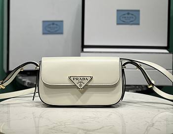 Kitkife Prada shoulder bag White - 20.5 x 10.5x4 cm