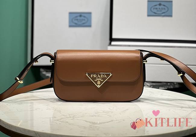 Kitkife Prada shoulder bag Brown - 20.5 x 10.5x4 cm - 1