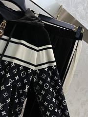 Kitlife Louis Vuitton Mixed Monogram Hooded Parka Black Clothing - 1/set - 3